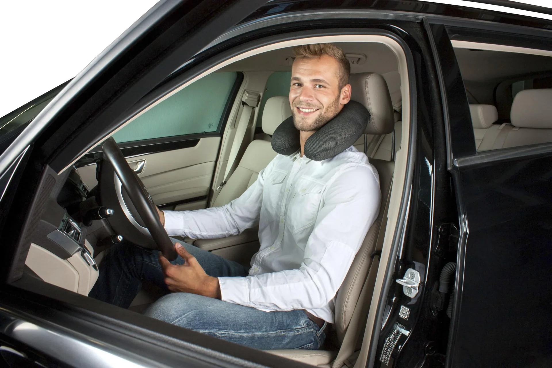 Nackenrolle Cozy Clara schwarz - 2