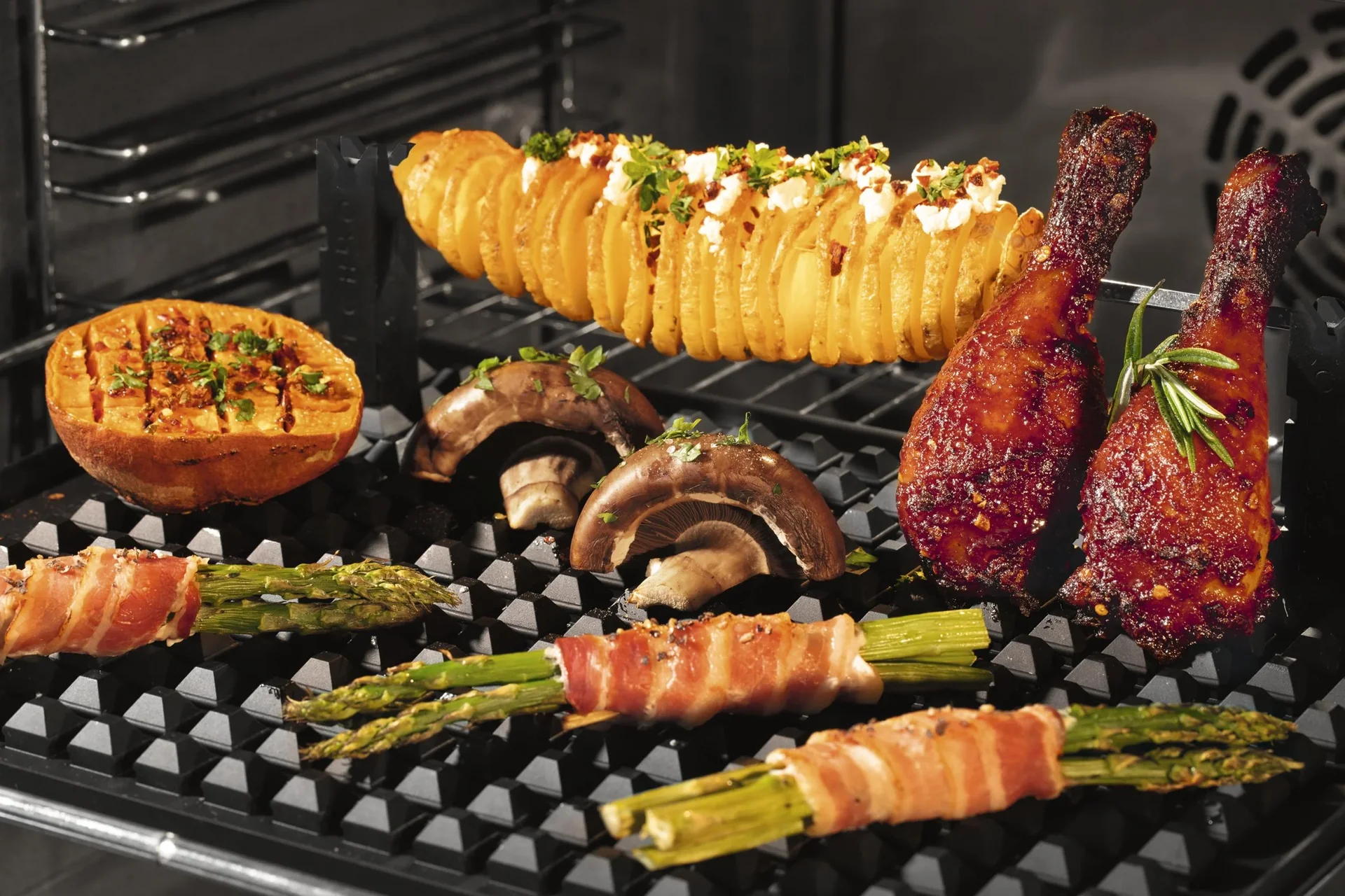 Kitchbo Silikon-Pyramiden-Backmatte Starter Set 8-tlg. - 1