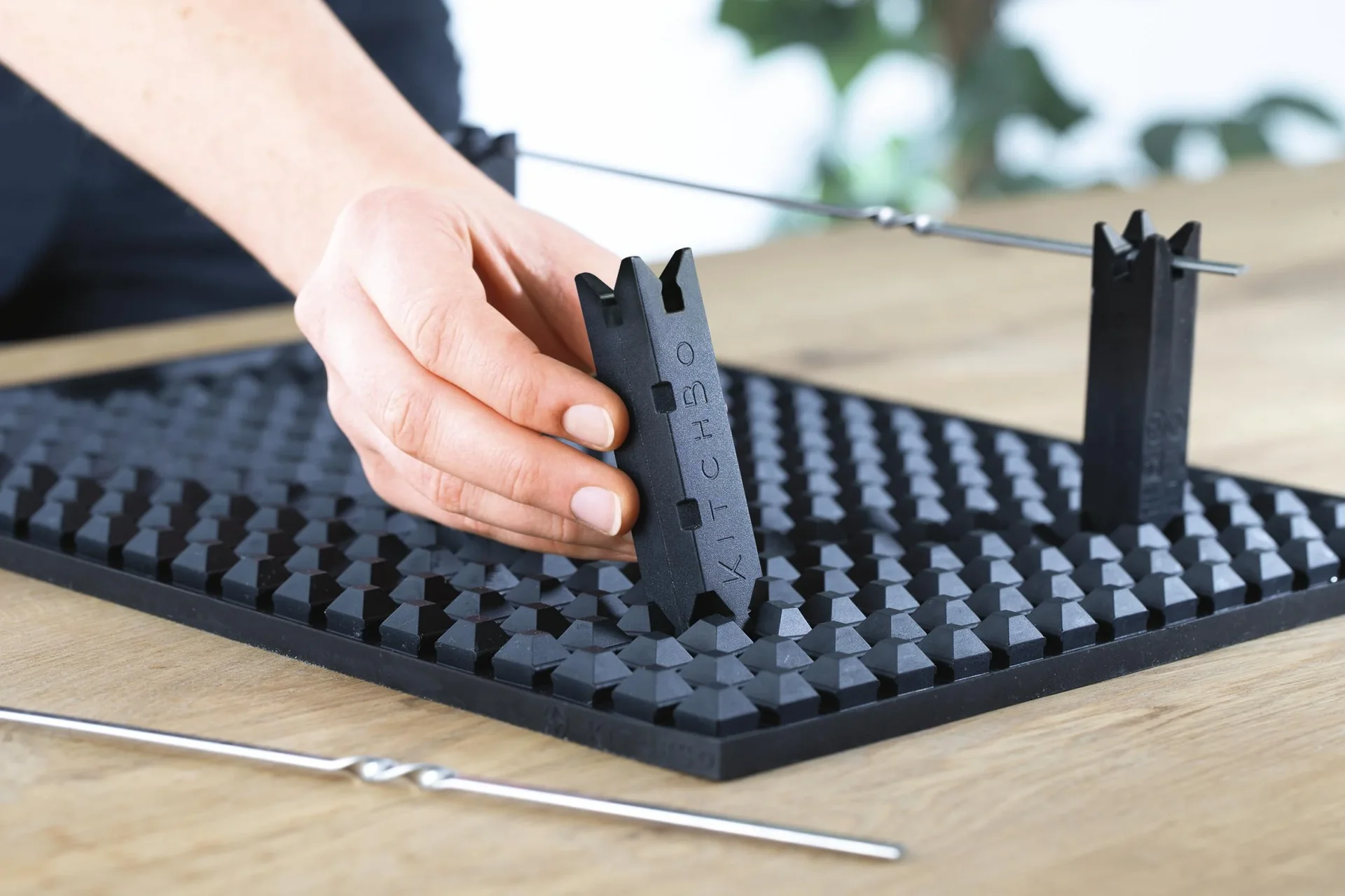 Kitchbo Silikon-Pyramiden-Backmatte Starter Set 8-tlg. - 2