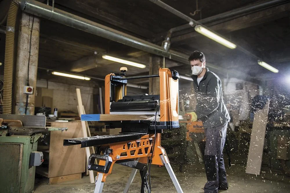 Dickenhobelmaschine TPT125, 1100 W, 317 mm - 5