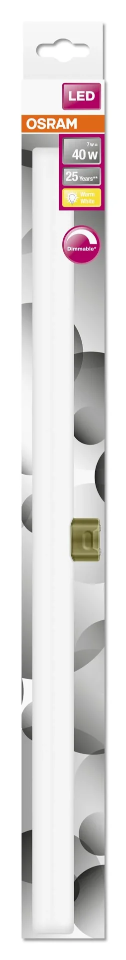 LEDinestra S14d, 7 Watt, warmweiß, matt, dimmbar - 1