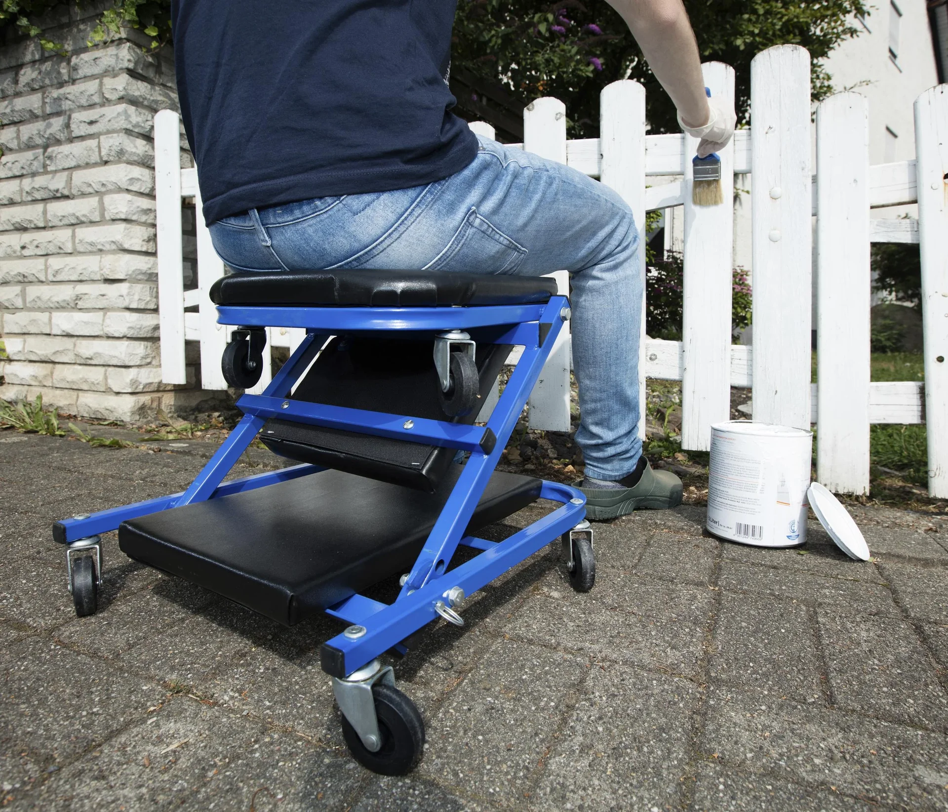 Montagehocker und Rollbrett 2 in 1 - 4