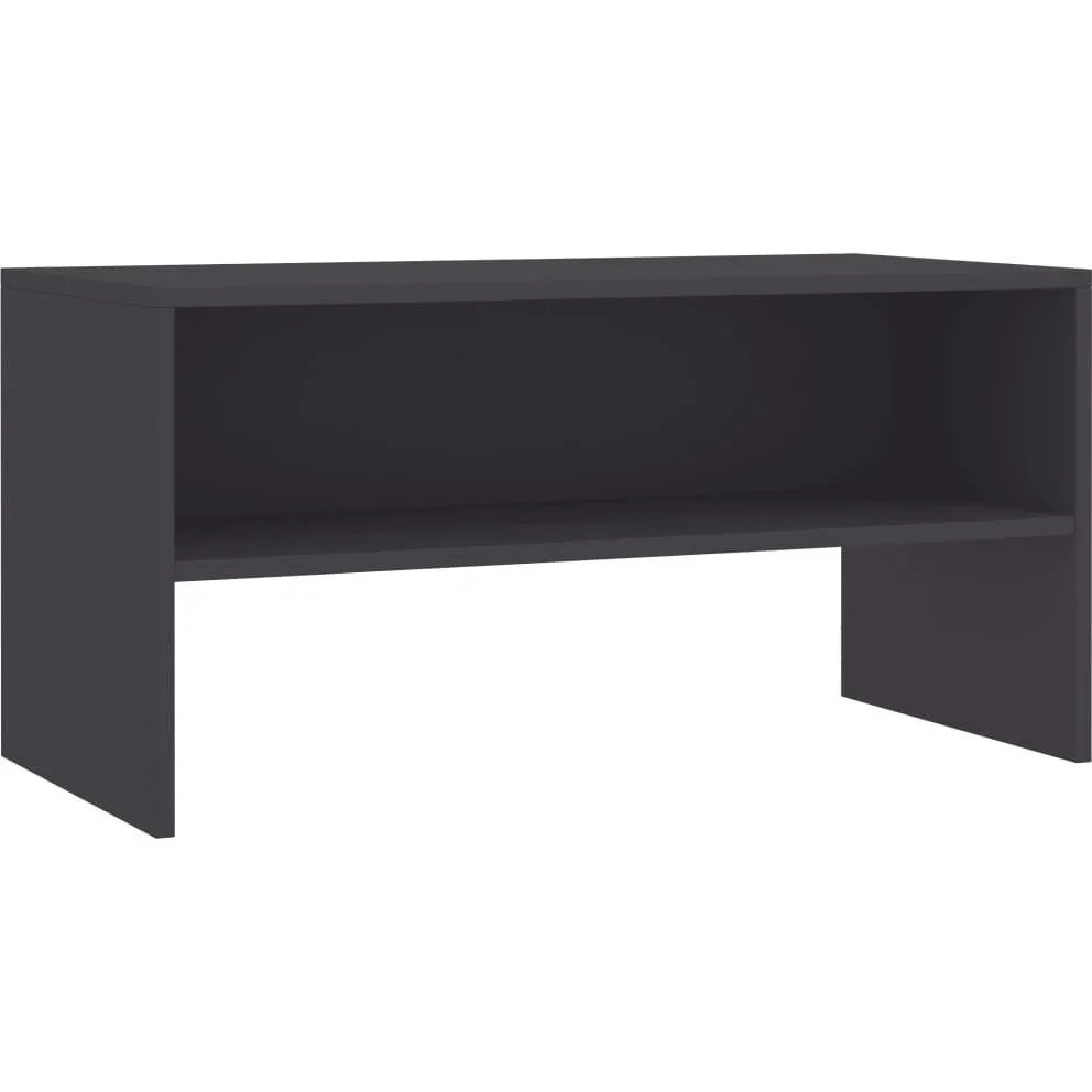 TV-Schrank 80x40x40 cm Spanplatte grau - 4