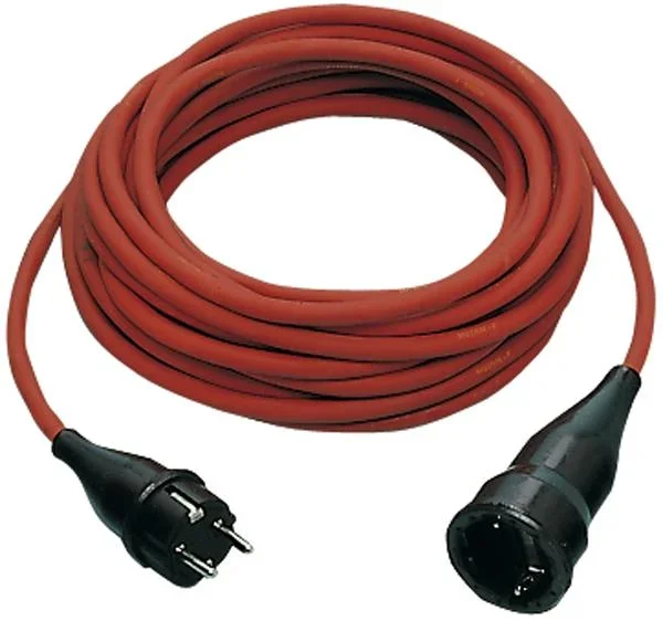 Gummi Verlängerung rot, H07RNF3G, 1,5 mm² - 30 m - 1