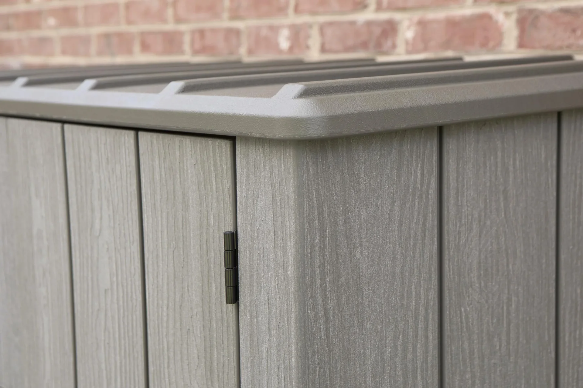 Kunststoff Premium Garten- und Geräteschrank Roughcut - 5