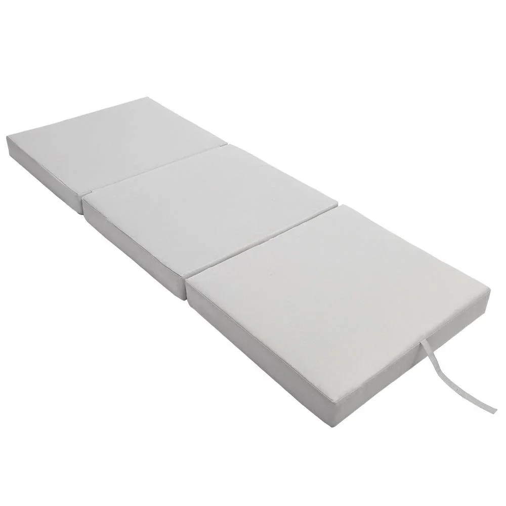 Matratze grau 190x70x10cm faltbar - 1