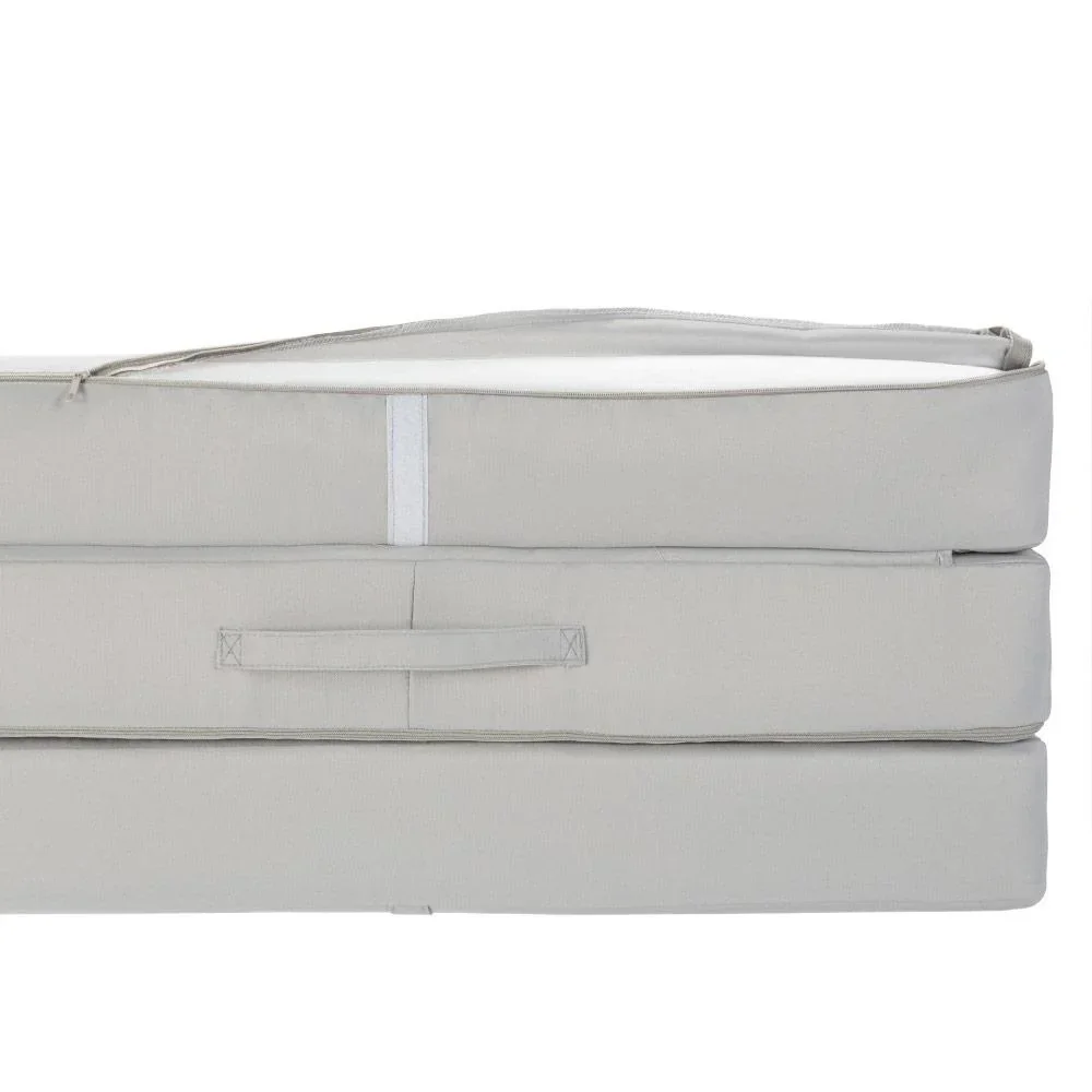 Matratze grau 190x70x10cm faltbar - 7