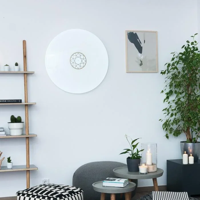 LED Deckenleuchte SHINING ORIENTAL-ORNAMENT 24W 827-860 Ø 370 mm mit Lichttemperaturwechsel + Sleeptimer + Fernbedienung - 1