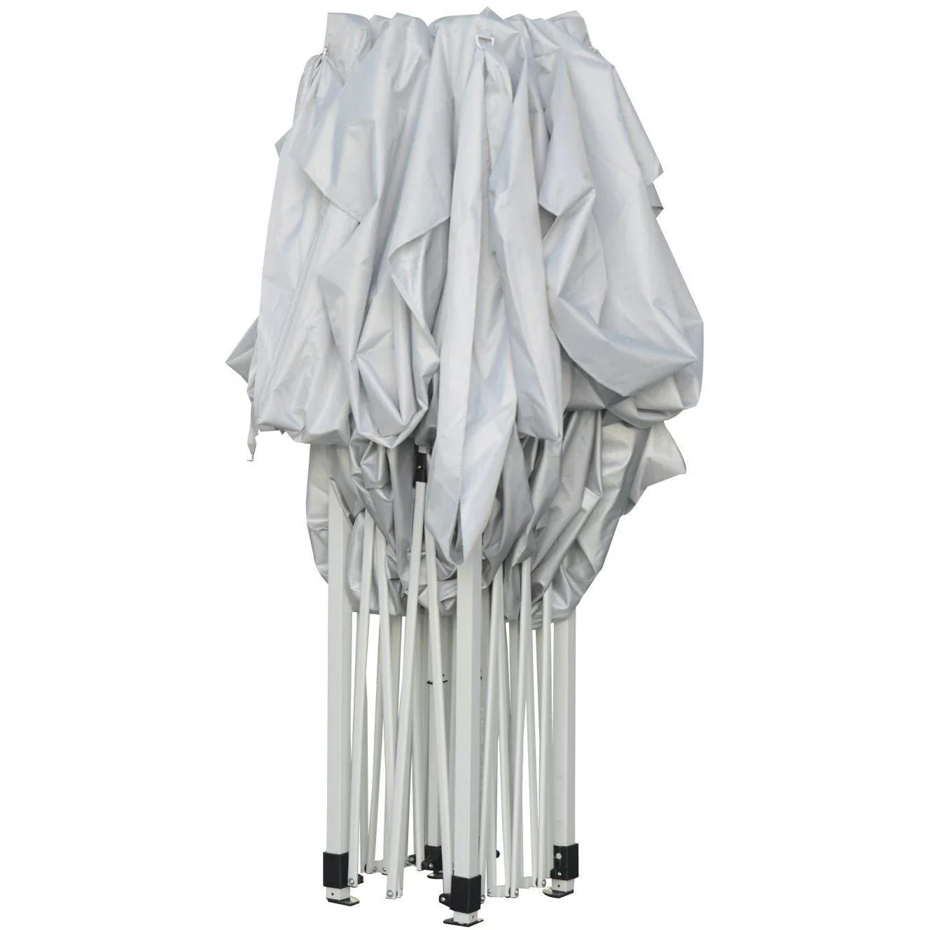 Faltpavillon inkl. 4 Seitenteilen weiß 3x4,5m Faltzelt Partyzelt - 1