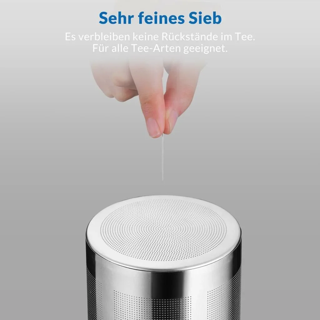 Teekanne Glas inkl. Warmhalter 1,5L - 5