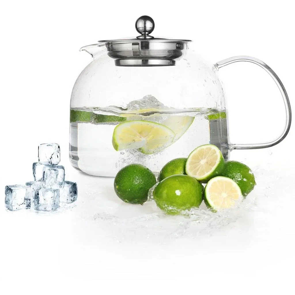 Teekanne Glas inkl. Warmhalter 1,5L - 7
