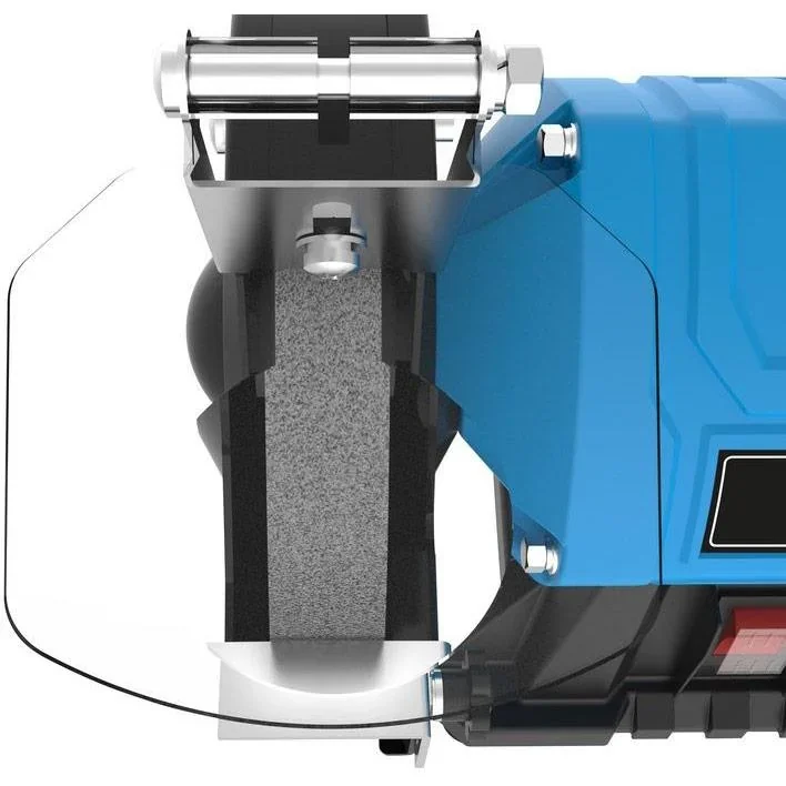 Kombinierte Schleifmaschine GKS150-25 mit zusätzlicher Schleifscheibe 150x20x32mm - K36 - 2