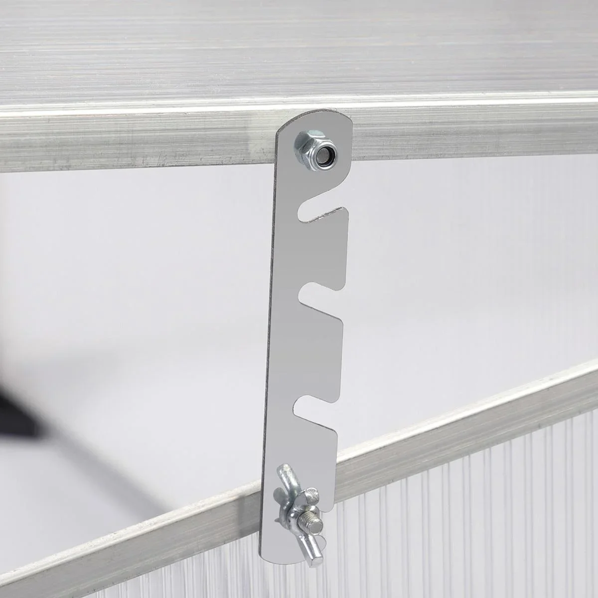 NL Kleines Gewächshaus 100 x 60 x 40/31 cm - 0