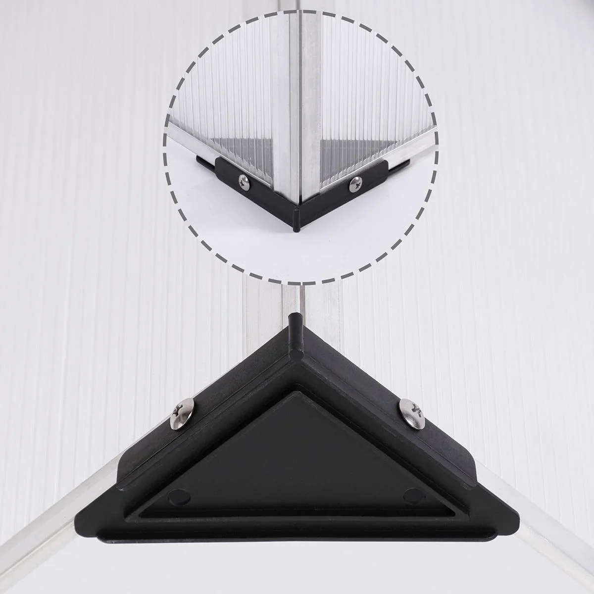 NL Kleines Gewächshaus 100 x 60 x 40/31 cm - 4