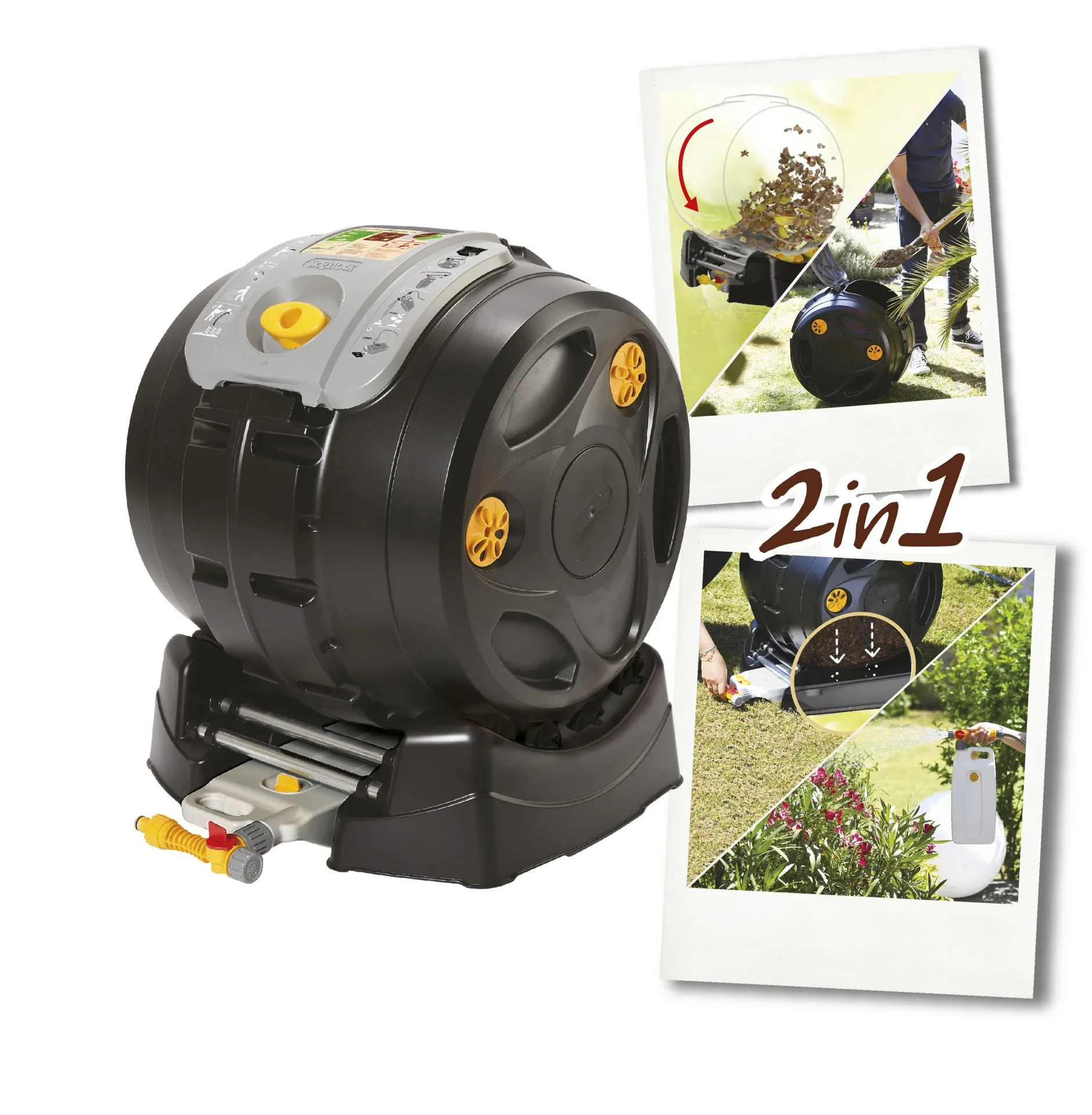 Komposter Easy-Mix, 2in1 - 7