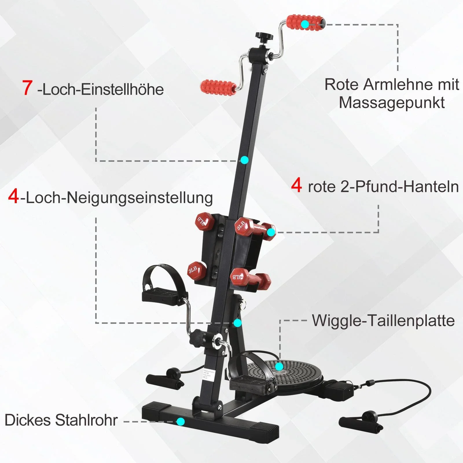 Knochentrainer für Senioren und Patienten, schwarz - 1