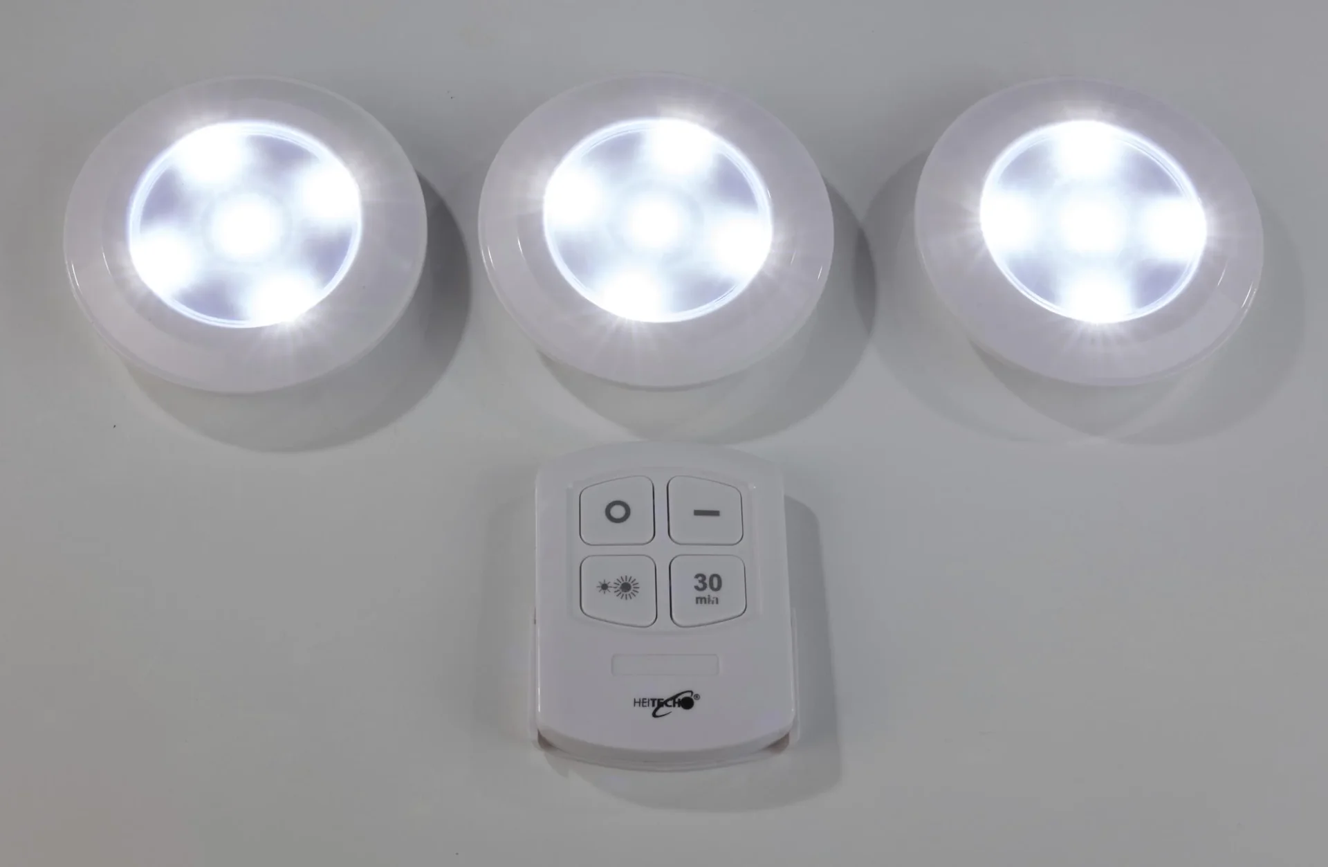 LED-Licht mit Fernbedienung 3er Set - 0