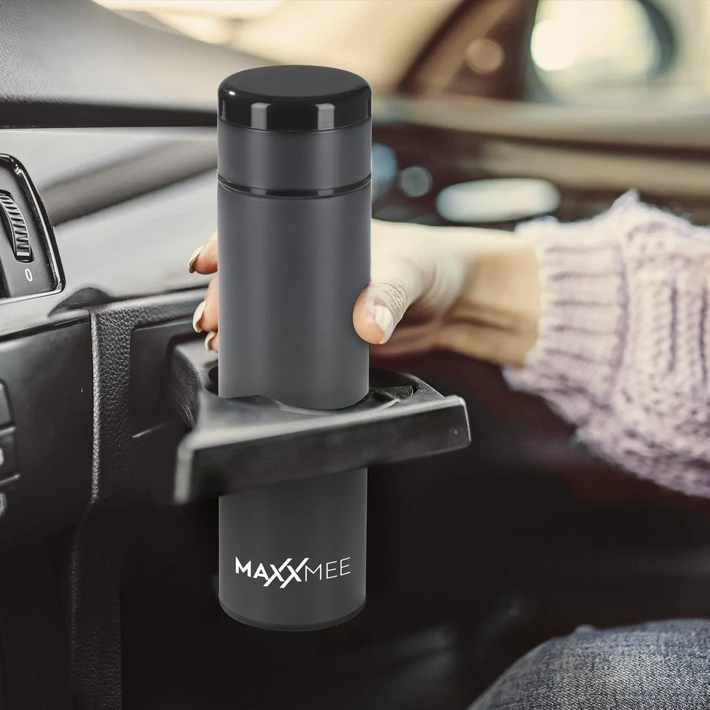 Thermoflasche mit Temperaturanzeige, 500ml - 4