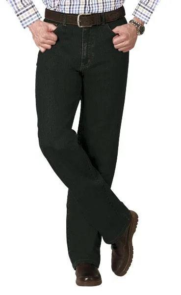 5 Pocket Stretch Jeans, Farbe schwarz, Gr. 58 - 0