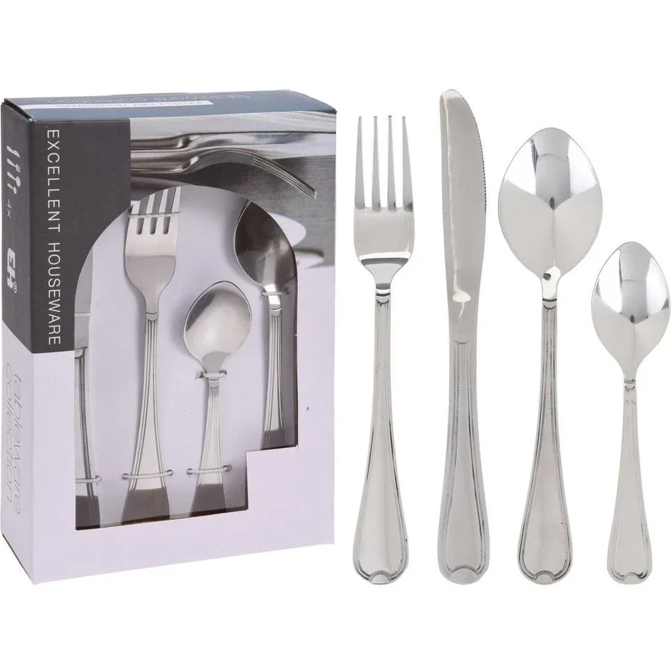 NL Besteckset Classic - 16 Teile - Silber - 0