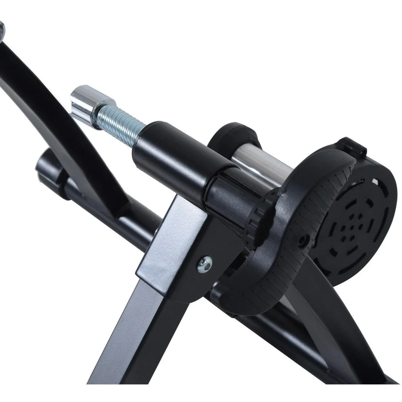 Rollentrainer Rennrad Magnetbremse Stahl schwarz - 1