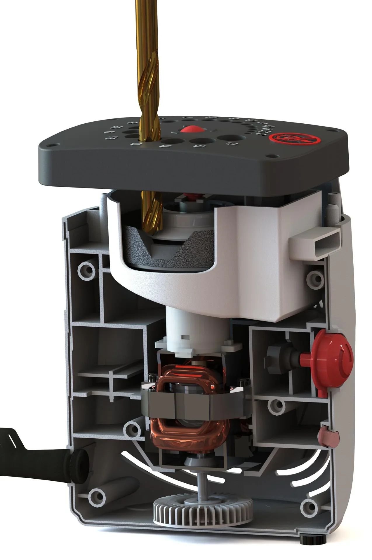 Elektro Spiralbohrer Schärfgerät 110W BSG110 - 2