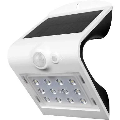 VT-767-2 LED-Solar-Außenbeleuchtung - 1,5W - 220Lm - weiß - 1