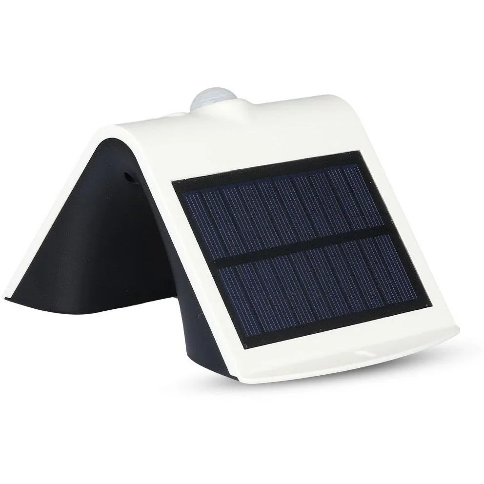 VT-767-2 LED-Solar-Außenbeleuchtung - 1,5W - 220Lm - weiß - 4