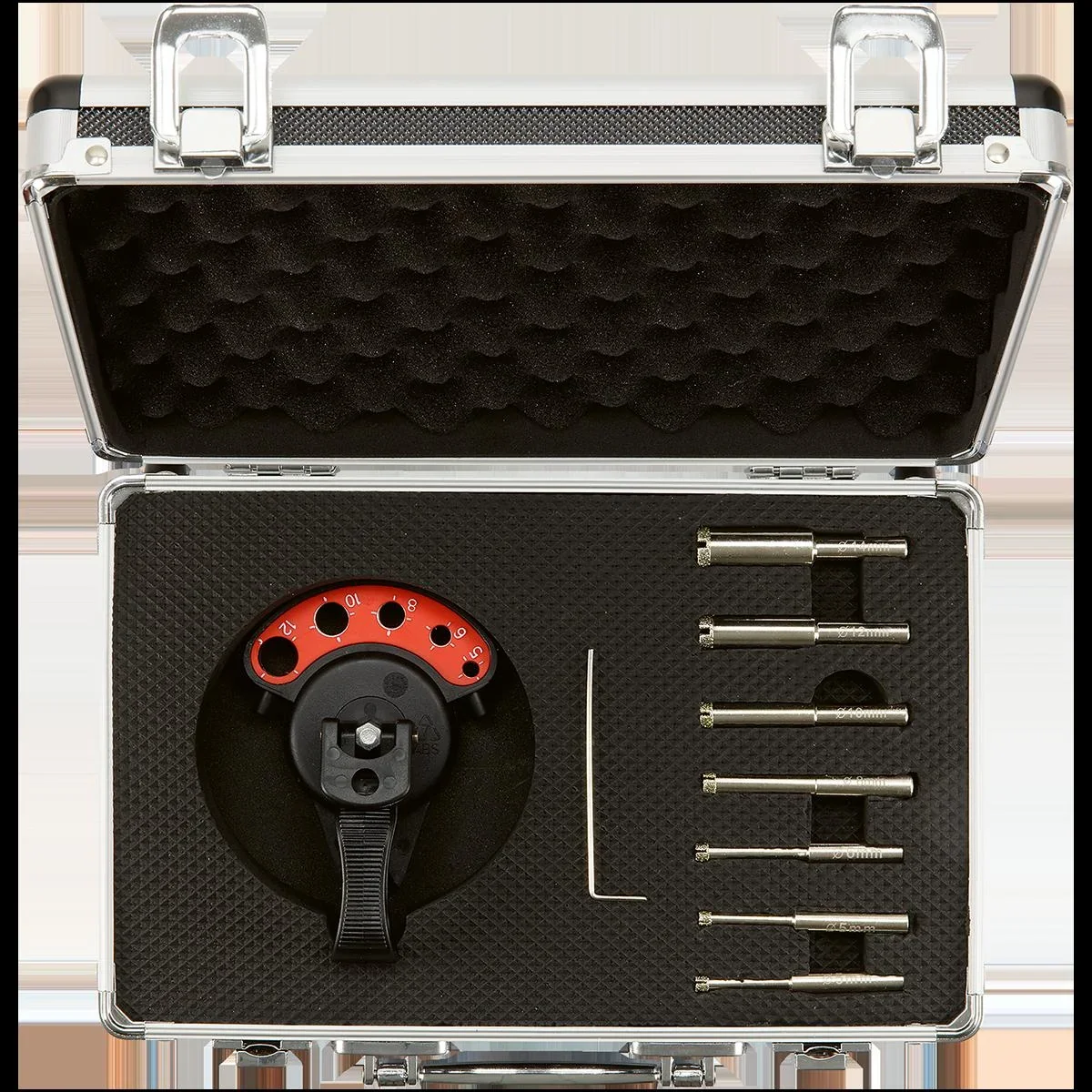 Fliesenbohrer Komplett Set, 8 teilig - 1