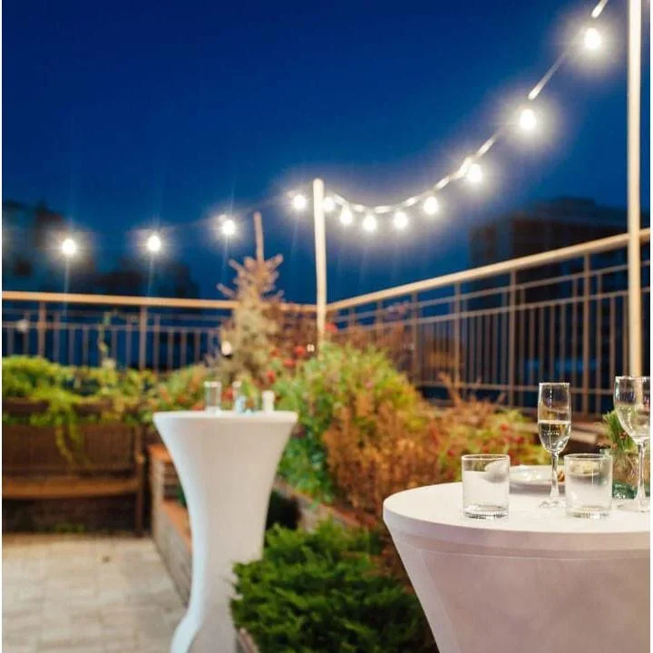 VT-70510 Lichterkette - Wasserdicht - 10 LED-Lampen - 3000K - 5M - 0