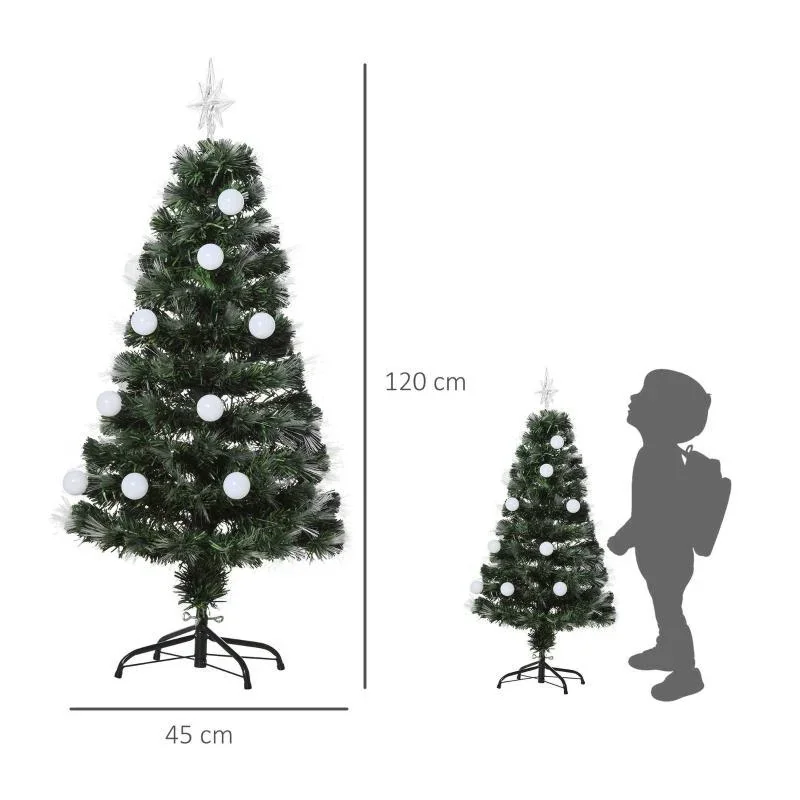 Künstlicher Weihnachtsbaum mit LED Beleuchtung grün - 0
