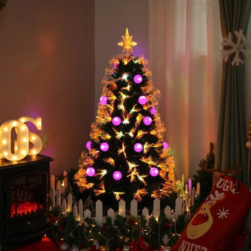 Künstlicher Weihnachtsbaum mit LED Beleuchtung grün - 4