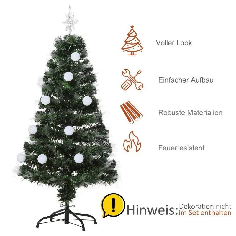 Künstlicher Weihnachtsbaum mit LED Beleuchtung grün - 5