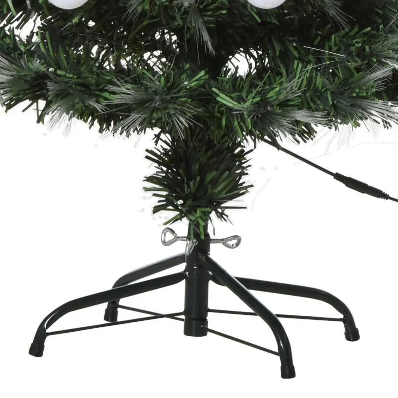 Künstlicher Weihnachtsbaum mit LED Beleuchtung grün - 6