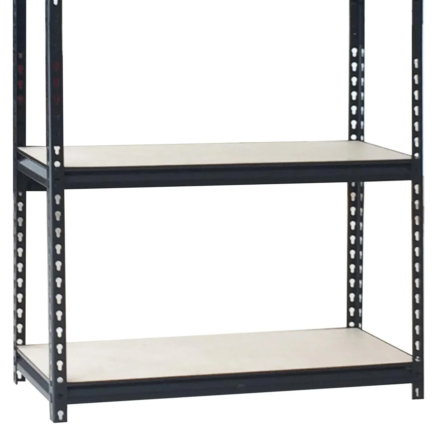 Steckregalschrank mit 2 Türen und 2 Böden, variabel Aufzubauen - 3