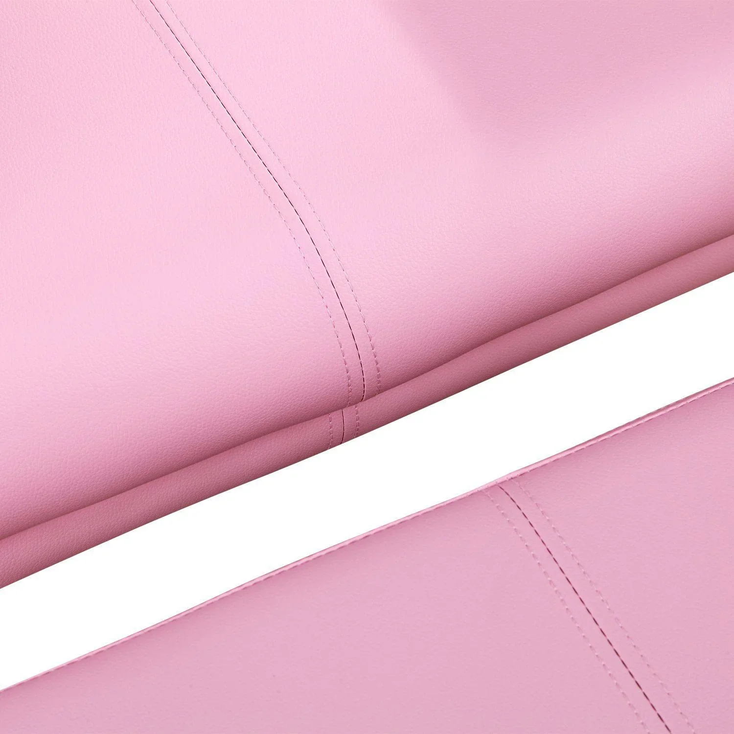 Kindersofa mit Hocker rosa Sessel Kinder Softsofa - 4