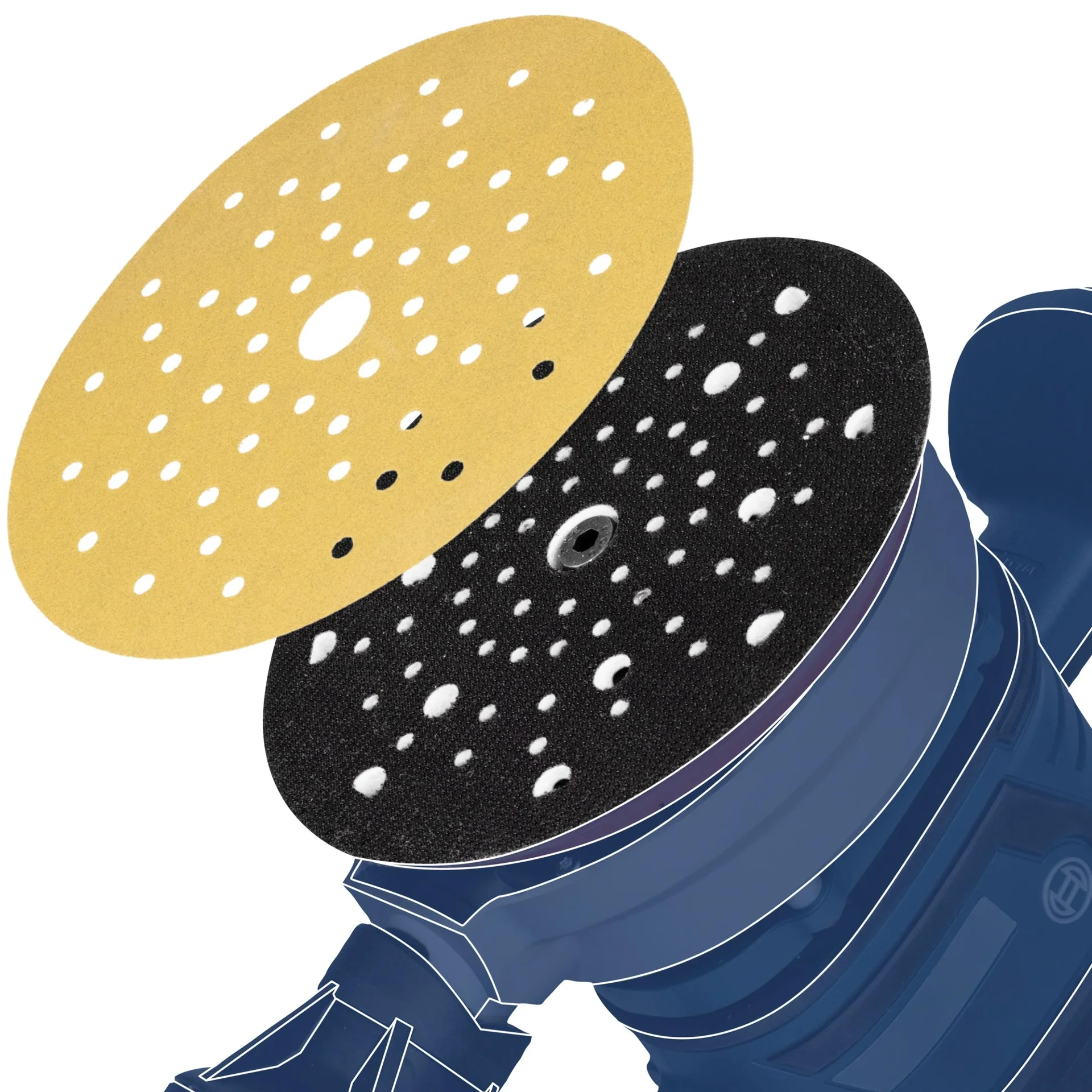 Schleifblatt C470, 115 x 107mm, K120 ,10x EXP - 6