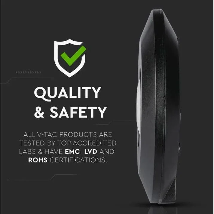 VT-8027 Bewegungsmelder mit Dämmerungsschalter - Decke - schwarz - 4