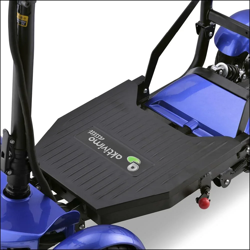 4-Rad E-Mobil Assisi 2.0 6 km/h Basic: 36V/10Ah Li-Ionen, faltbar, blau - 3