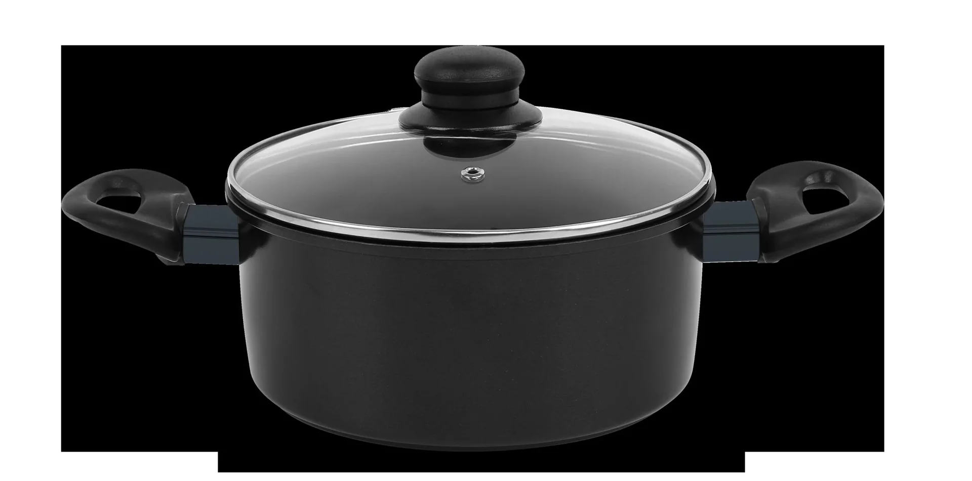 Carbon Koch-/ Bratset Schwarz, 7-teilig - 3