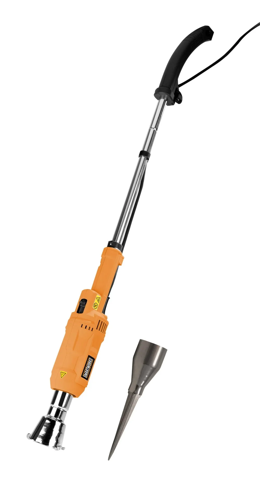 Heissluft- Unkrautvernichter + Wurzeldorn- Aufsatz - 5