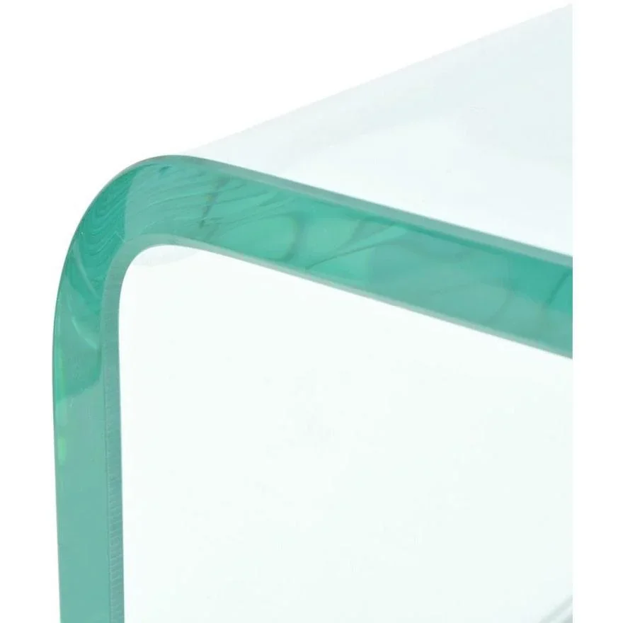 TV-Schrank/Monitorerhöhung transparent 80x30x13 cm Glas - 4