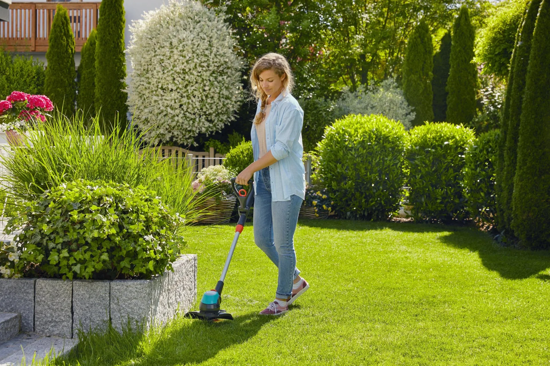 Akku-Trimmer EasyCut 23/18V - 0