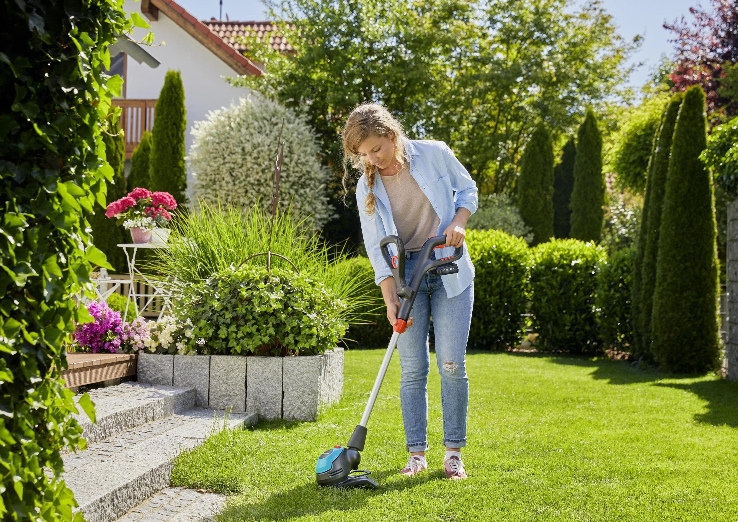 Akku-Trimmer EasyCut 23/18V - 2