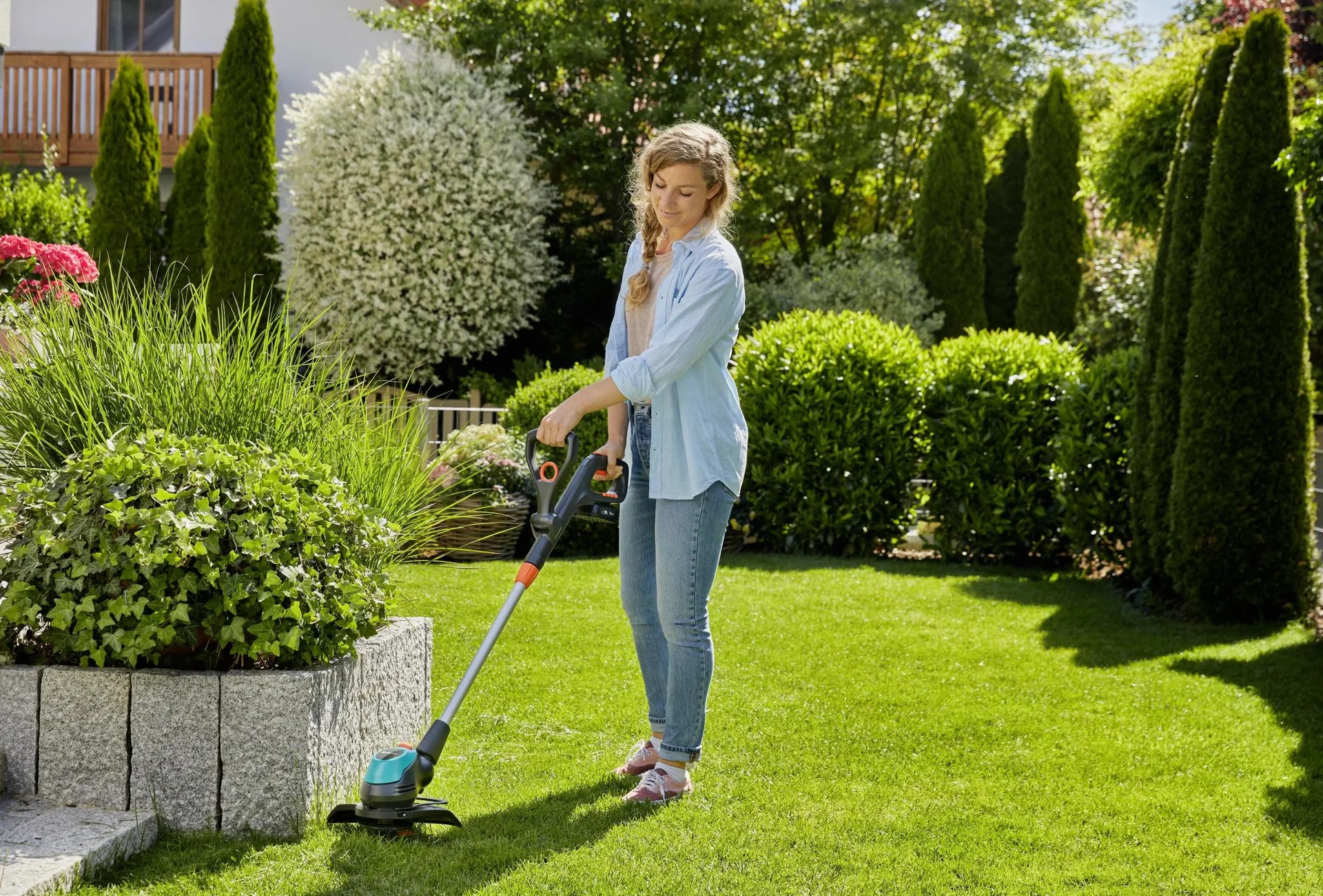 Akku-Trimmer EasyCut 23/18V - 5