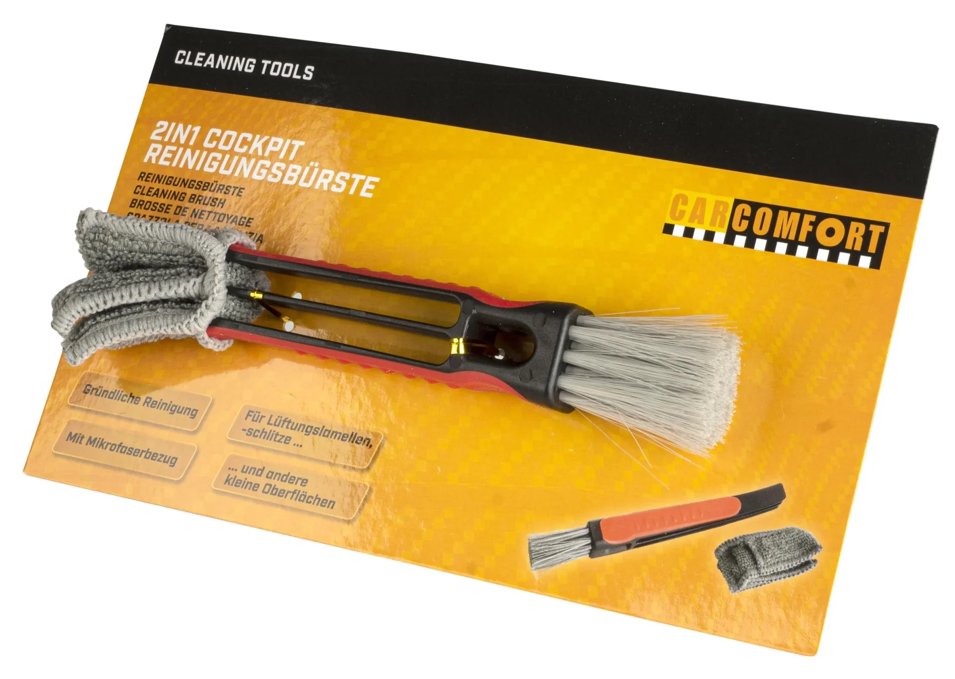 Cockpit Reinigungsbürste 2in1, Venti Brush - 1