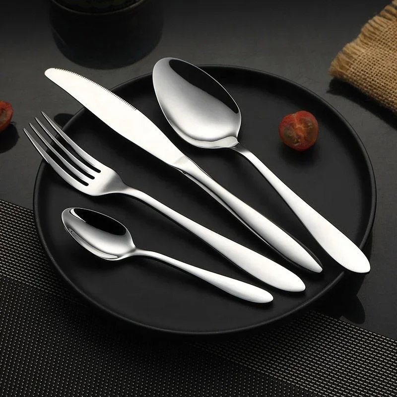 Besteckset - 24 Teile - Rostfreier Stahl - 2