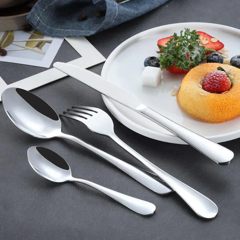 Besteckset - 24 Teile - Rostfreier Stahl - 3