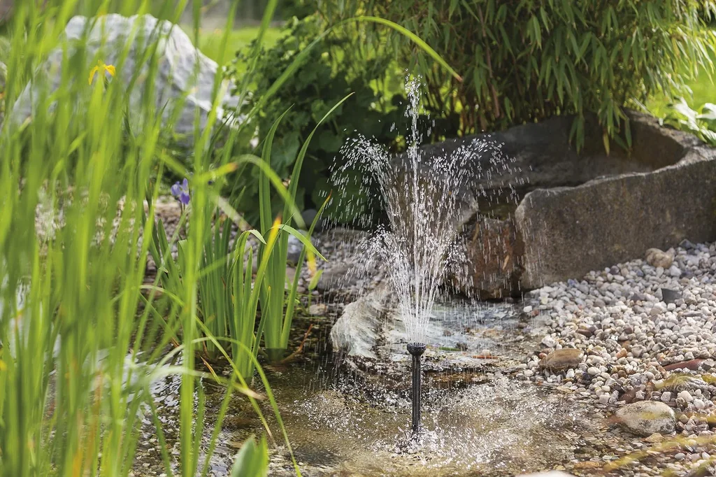 Solarpumpensystem "Splash" mit 5 W Solarmodul, 470 l/h, max. 75 cm - 3