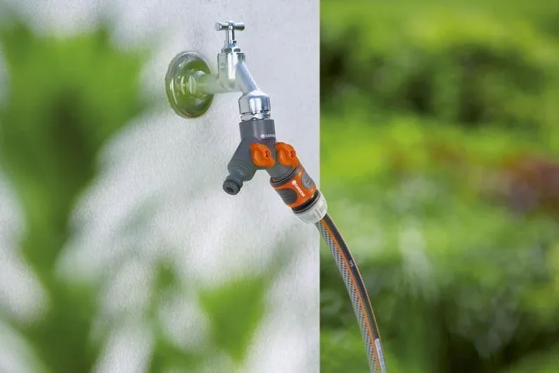 2-Wege-Ventil für Wasserhähne mit 26,5 mm (G3/4)-Gewinde - 0
